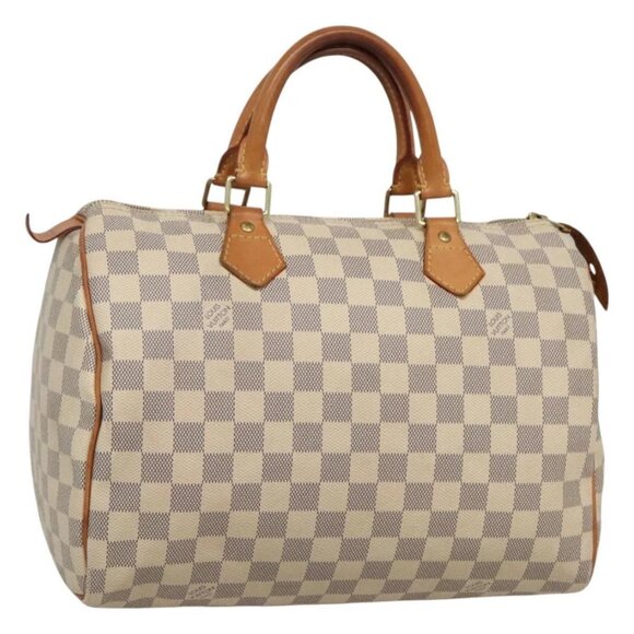 LOUIS VUITTON Damier Azur Speedy 30 Hand Bag - Picture 1 of 15